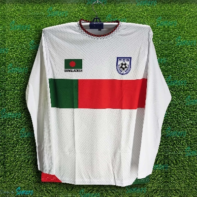 Picture of B-d Football Jersey - Full sleeve Banglades Fan Jersey for Man - Football Jersey