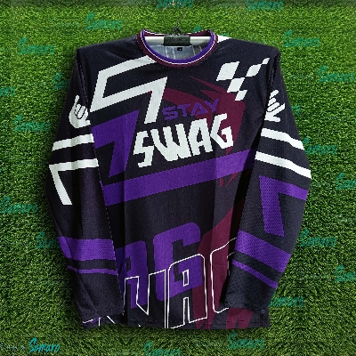 Picture of Stay SWAG Full Sleeve Bike Jersey For Man - Bike T shirt For Man - SWAG Bike Jersey