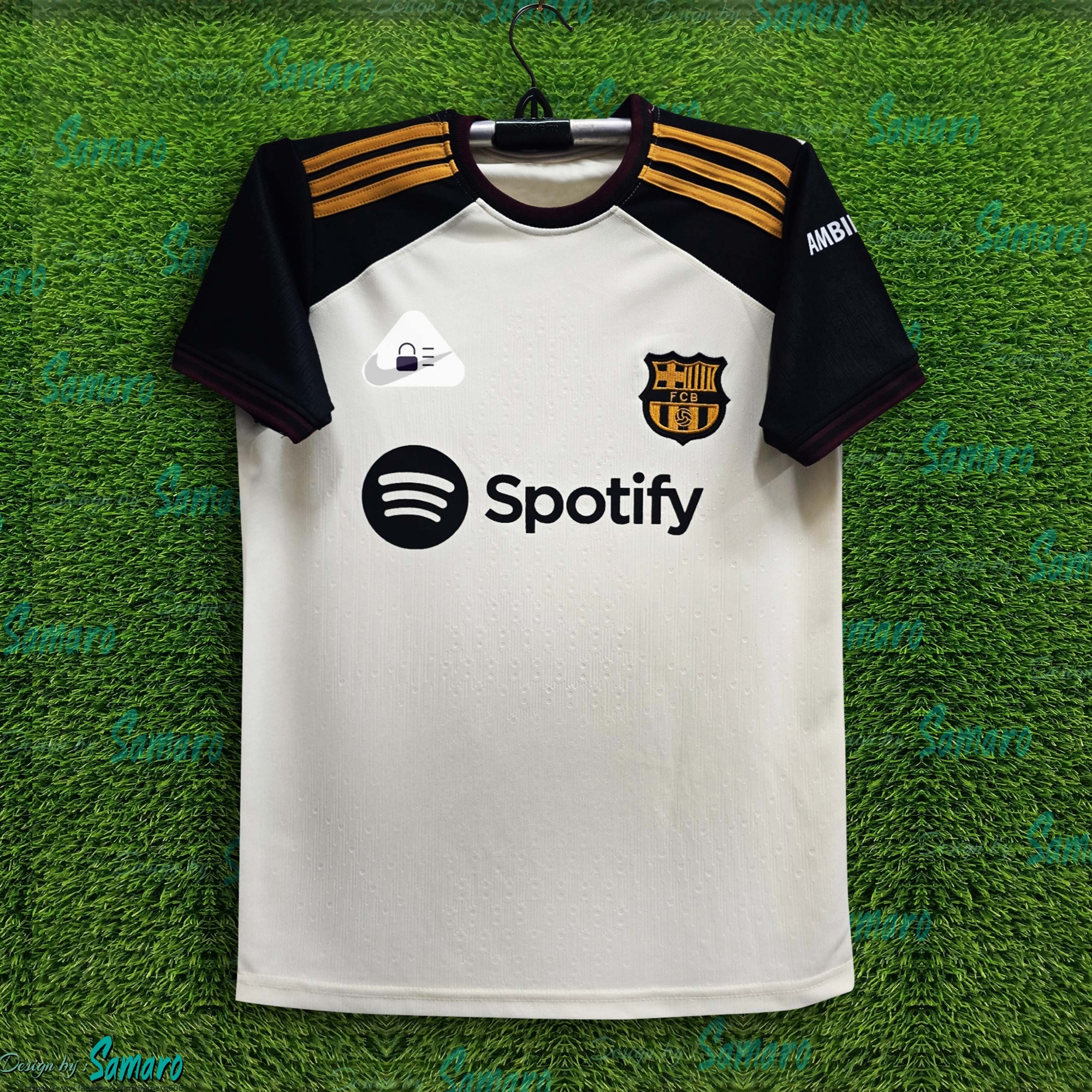 Picture of Barcelona Jersey 2025/2026 Thai Premium Football Jersey For Men - Half Sleeve Club T Shirt - Barcelona Jersey 2025