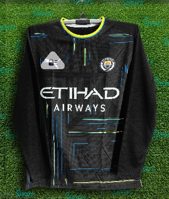 Picture of Manchester City Full sleeve Football Jersey For Man - T Shirt For Man - Manchester City Jersey