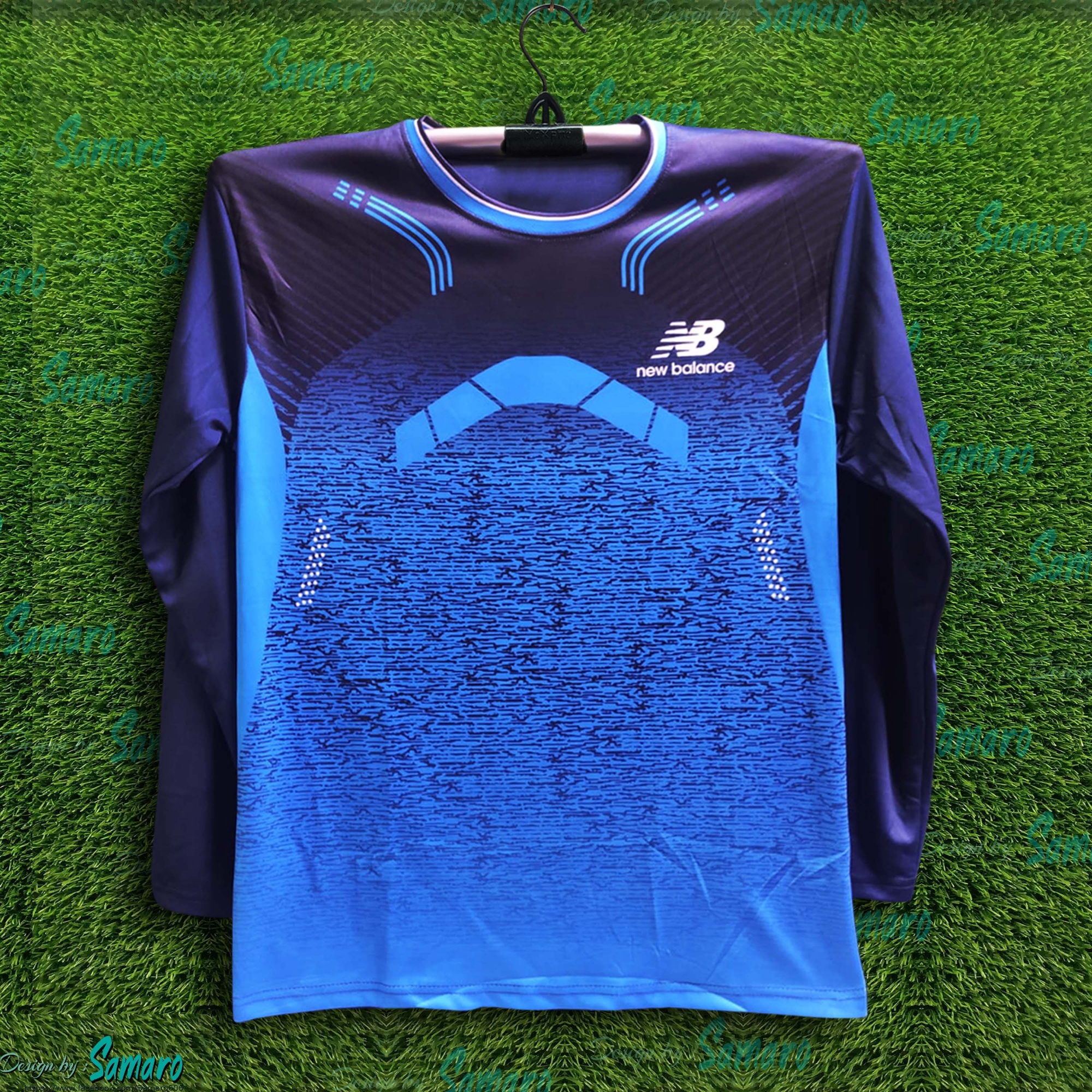 Picture of New Balance Full Sleeve Jersey For Men - Long Sleeve T Shirt - Jersey