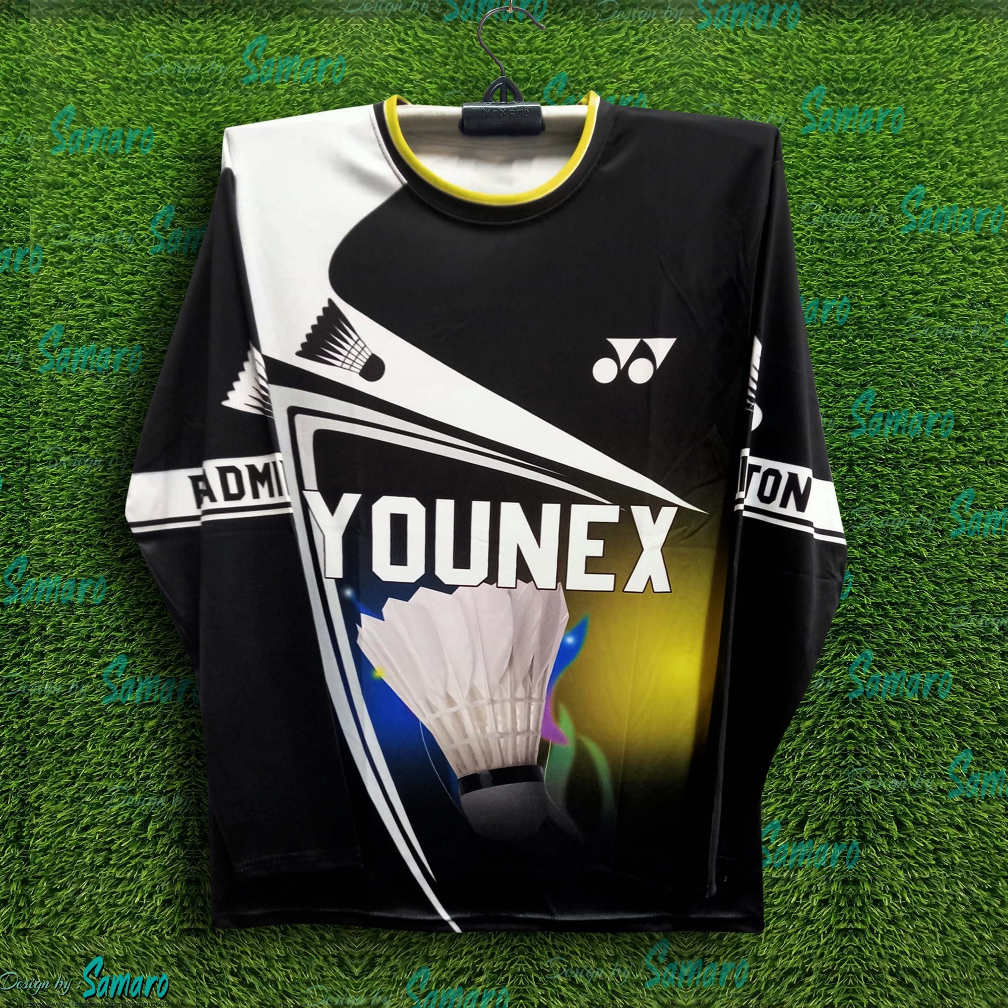 Picture of YOUNEX Full Sleeve Badminton Jersey For Men - winter jersey for men - Younex Jersey 2025-2026