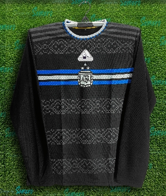 Picture of Argentina Full Sleeve Football Jersey For Man - Argentina T Shirt For Man - Argentina Jersey 2024