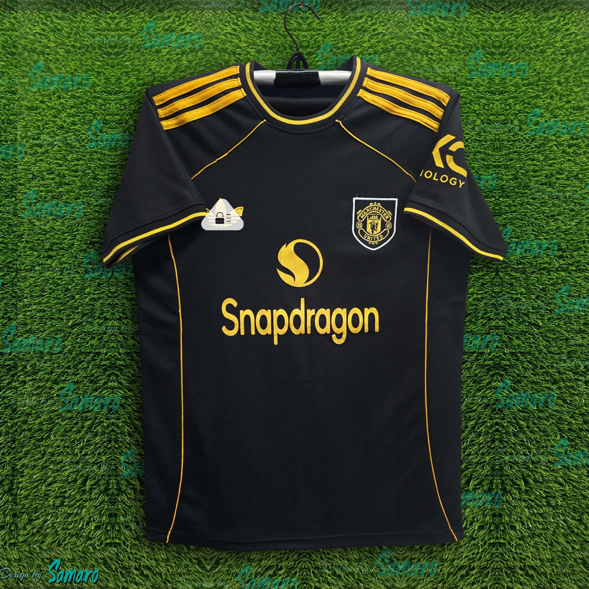 Picture of Man Thai Premium Football Jersey for Men - Half Sleeve Club T Shirt - Man Football Jersey 2025/26