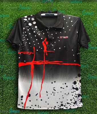 Picture of Yonex Short Sleeve Collar Polo Jersey For Men - Polo T Shirt For Men - Jersey