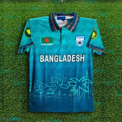Picture of B-d Premium Short Sleeve Collar Banglades Fan Jersey for Man - Half Sleeve Polo T Shirt - Jersey 2025/2026