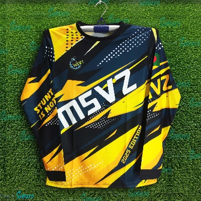 Picture of MSVZ Bangladesh Full Sleeve Bike Jersey For Man - Bike T shirt For Man - MSVZ Bike Jersey