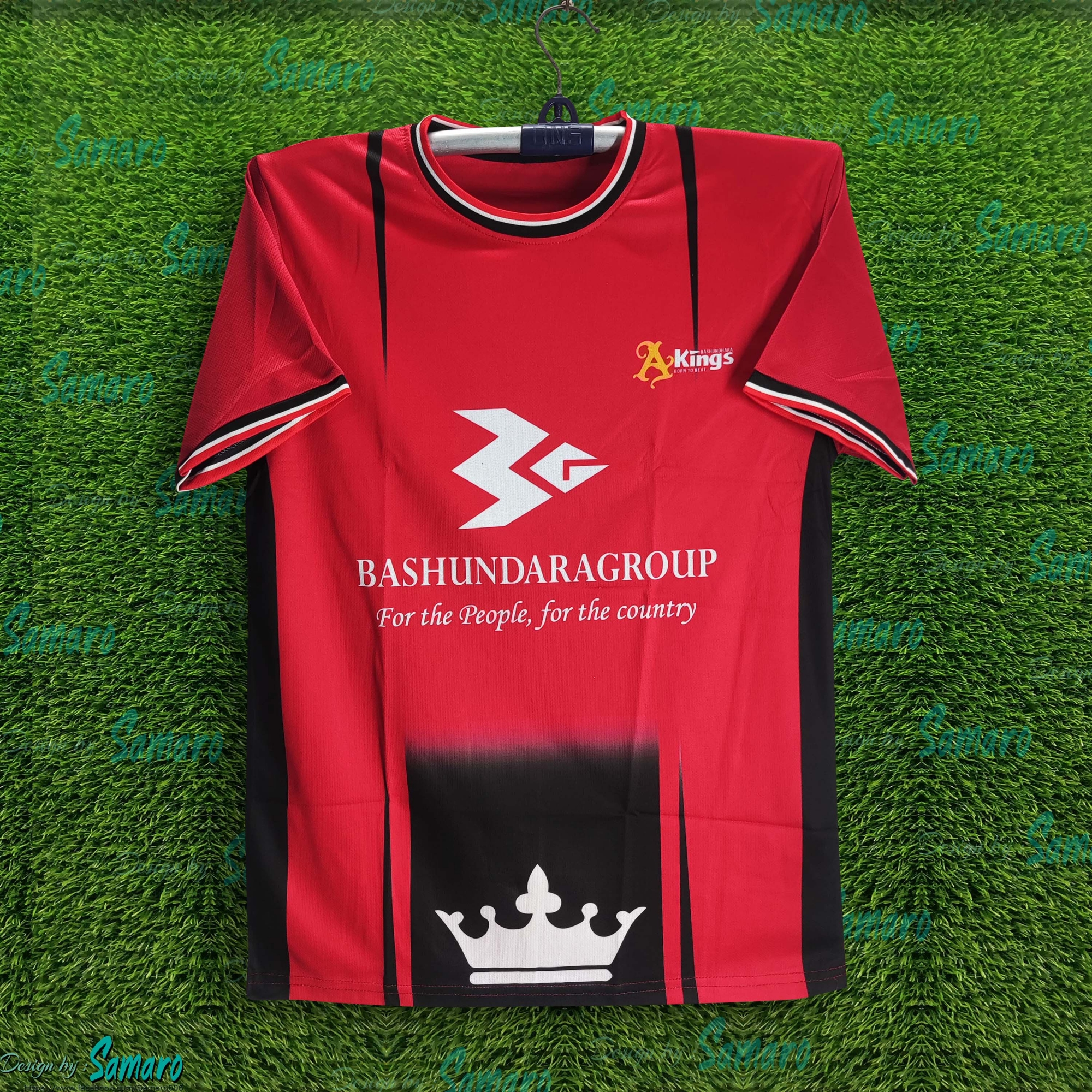 Picture of Bashundhara Kings Short Sleeve Football Jersey for Men - Half Sleeve T Shirt - Bashundhara Jersey 2025/26