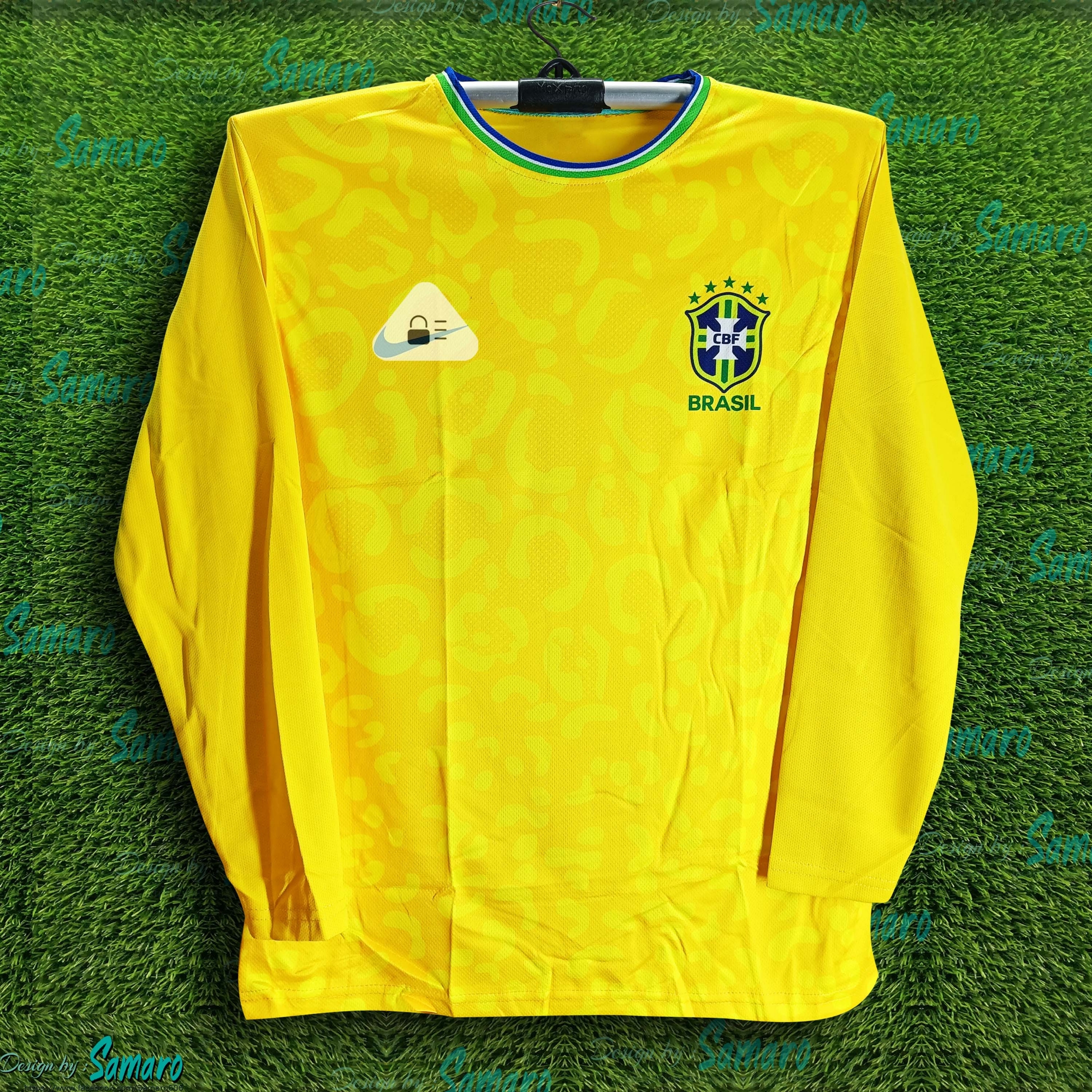 Picture of Brazil Full Sleeve Football Jersey For Man - Brazil T Shirt For Man - Brazil Jersey 2024-25