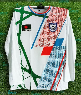 Picture of B-d Football Jersey - Full sleeve Banglades Fan Jersey for Man - Football Jersey