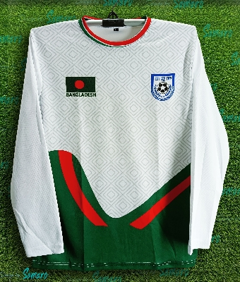 Picture of B-d Football Jersey - Full sleeve Banglades Fan Jersey for Man - Football Jersey