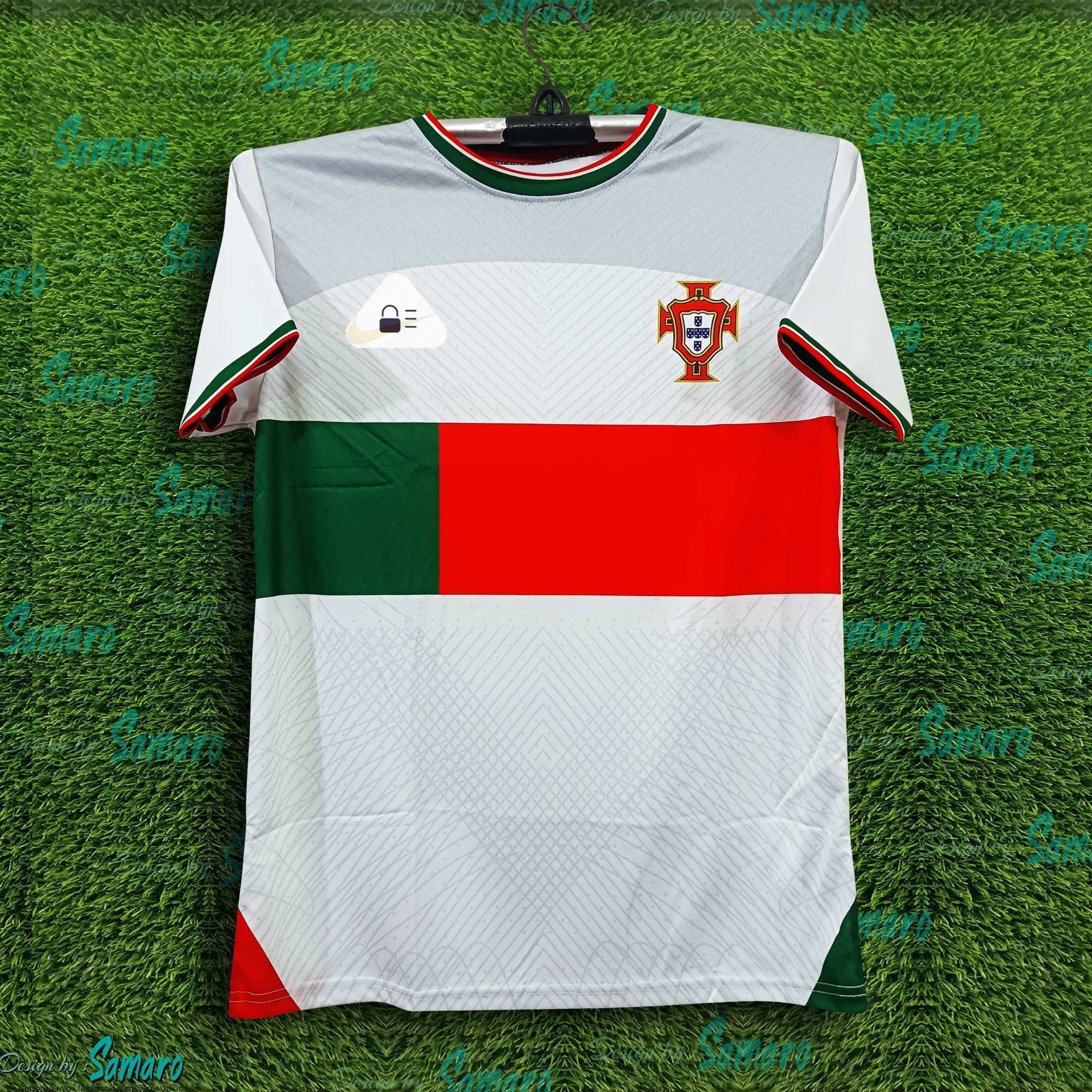 Picture of Portugal Short Sleeve Football Jersey For Men - Portugal Jersey