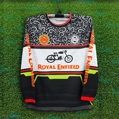 Picture of Royal Enfield Full Sleeve Premium Bike Jersey for Man - Long Sleeve - Royal Enfield Bike Jersey