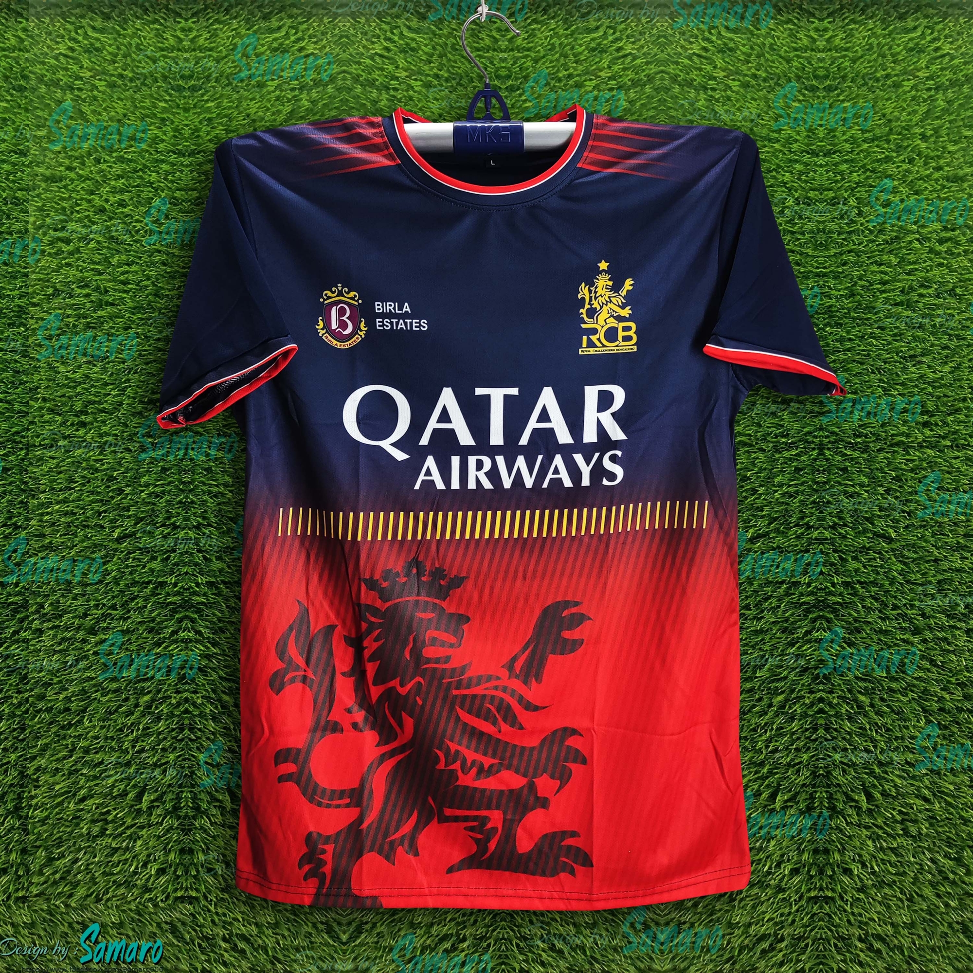 Picture of Royal Challengers Bangalore Jersey 2025/2026 Short Sleeve IPL Cricket Jersey For Men - RCB IPL Jersey - RCB Cricket Jersey 2025