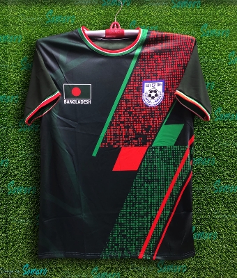 Picture of Bangladesh Short Sleeve Football Jersey For Man - Bangladesh T Shirt - Bangladesh Football Jersey
