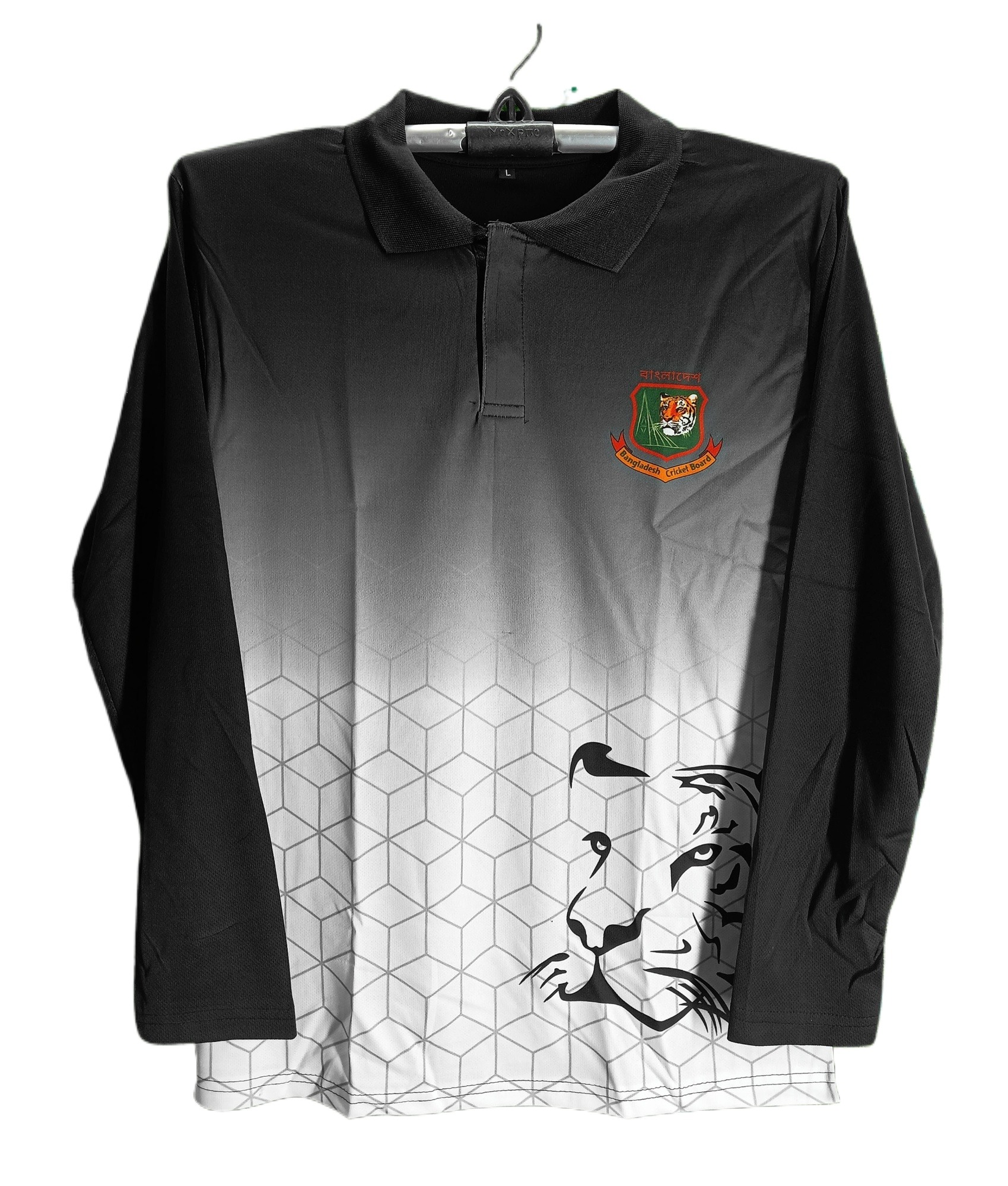 Picture of Bangladesh Full sleeve Cricket Training Polo Jersey For Man - Bangladesh T Shirt - Bangladesh Cricket Jersey