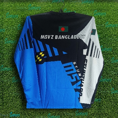 Picture of MSVZ Bangladesh Full Sleeve Bike Jersey For Man - Bike T Shirt For Man - MSVZ Bike Jersey