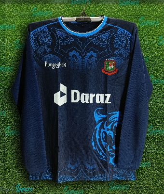Picture of Bangladesh Full Sleeve Training Jersey For Man - Bangladesh t shirt - Bangladesh Cricket Jersey