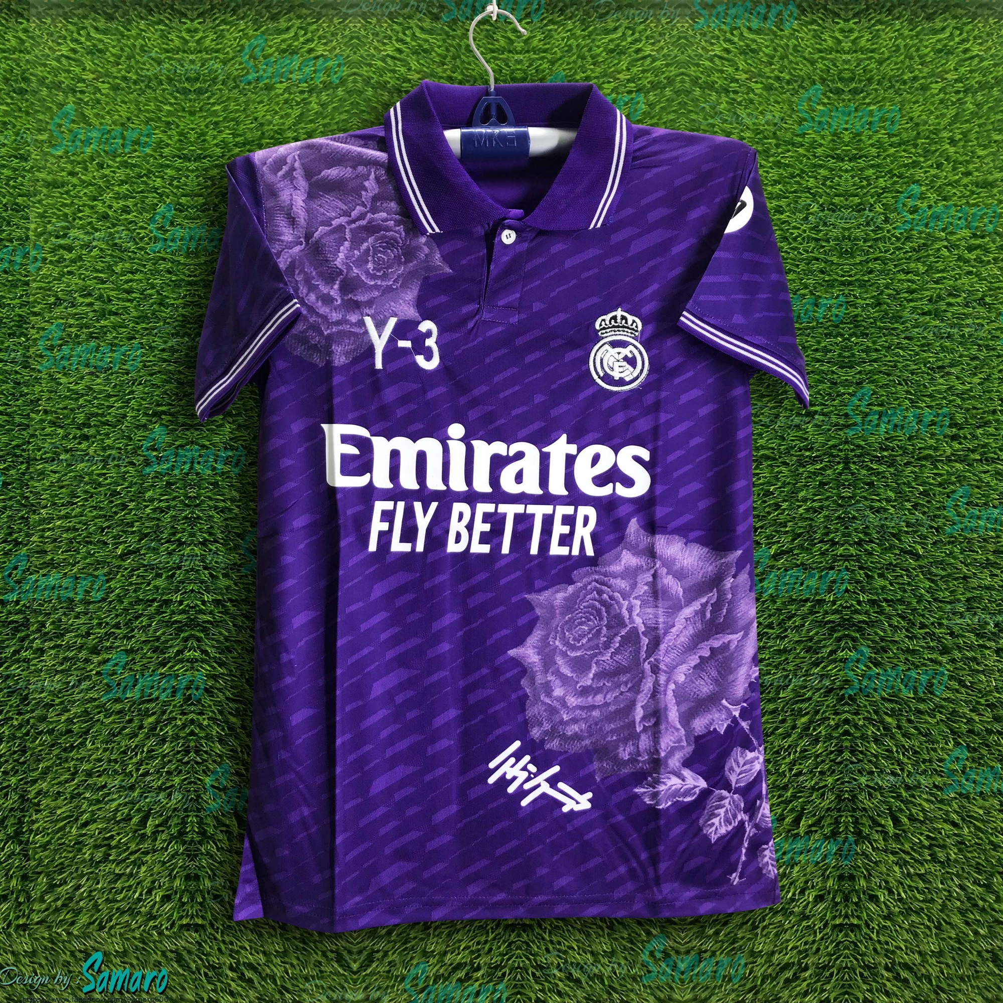 Picture of Real Madrid Jersey 2025/2026 Thai Premium Football Jersey For Men - Half Sleeve Polo Jersey - Real Madrid Jersey 2025