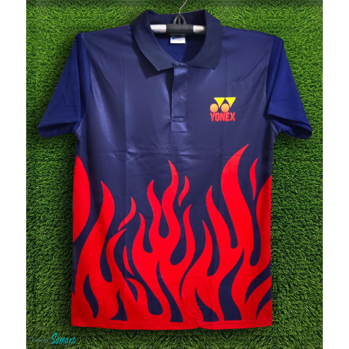 Picture of Fire Design short Sleeve Collar Jersey