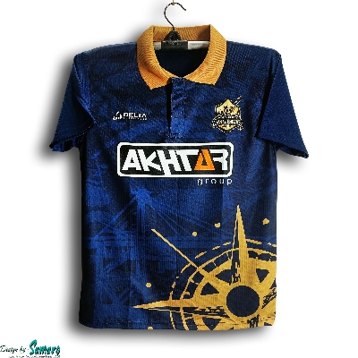 Picture of Chittagong challengers Short Sleeve Polo Cricket Jersey For Man - BPL Polo Jersey - Chittagong Jersey 2024-2025