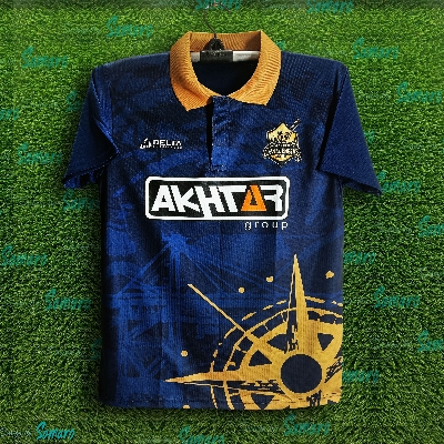 Picture of Chittagong challengers Short Sleeve Polo Cricket Jersey For Man - BPL Polo Jersey - Chittagong Jersey 2024-2025