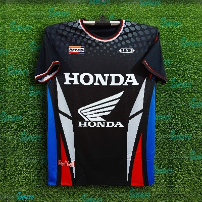 Picture of Honda Short Sleeve Bike Jersey For Men - Honda Jersey - Honda Bike Jersey