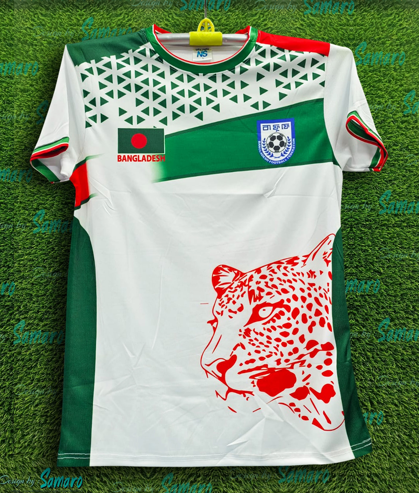 Picture of B-d Short Sleeve Football Jersey For Men - T Shirt For Men - Banglades Fan Jersey 2025-26