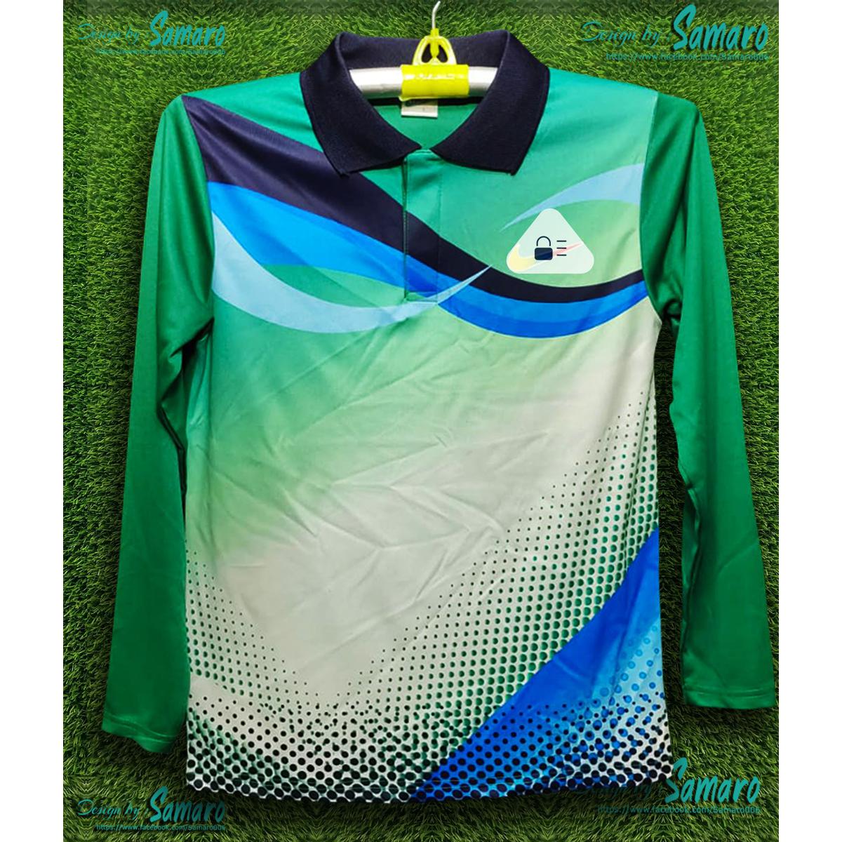Picture of Exclusive Full Sleeve Collar Jersey, Sports Jersey