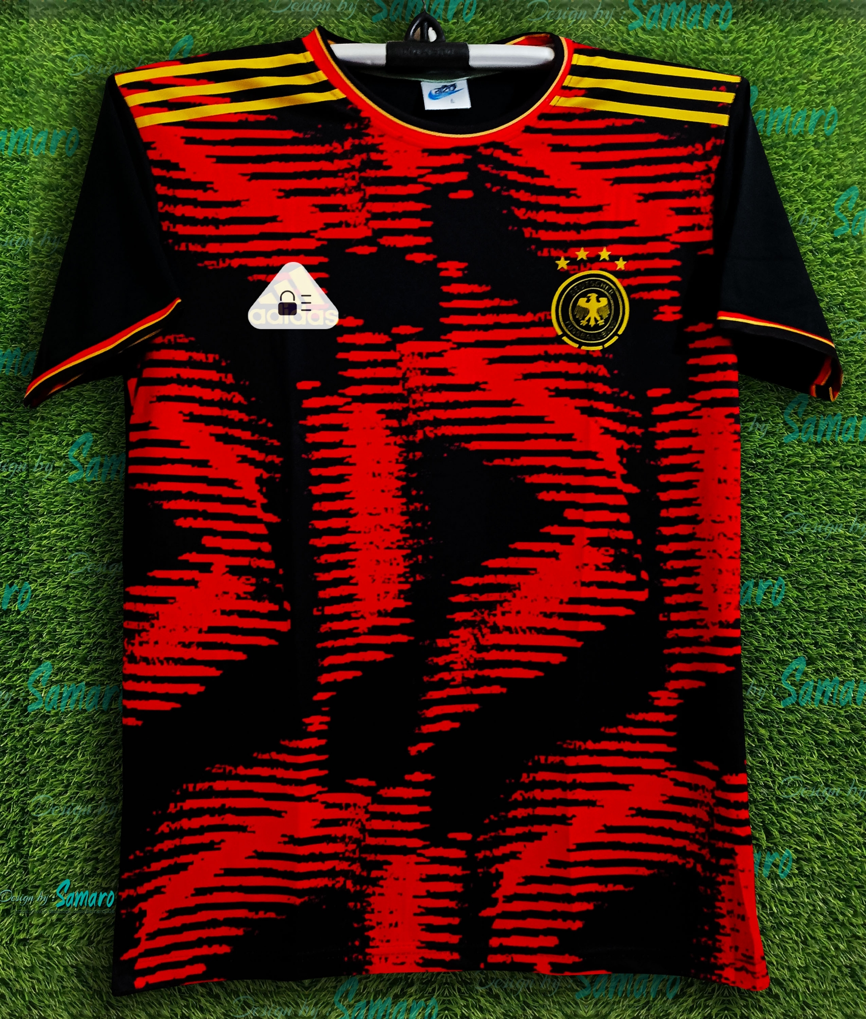 Picture of Germany Jersey - Short Sleeve Football Jersey For Men - Germany Football Jersey