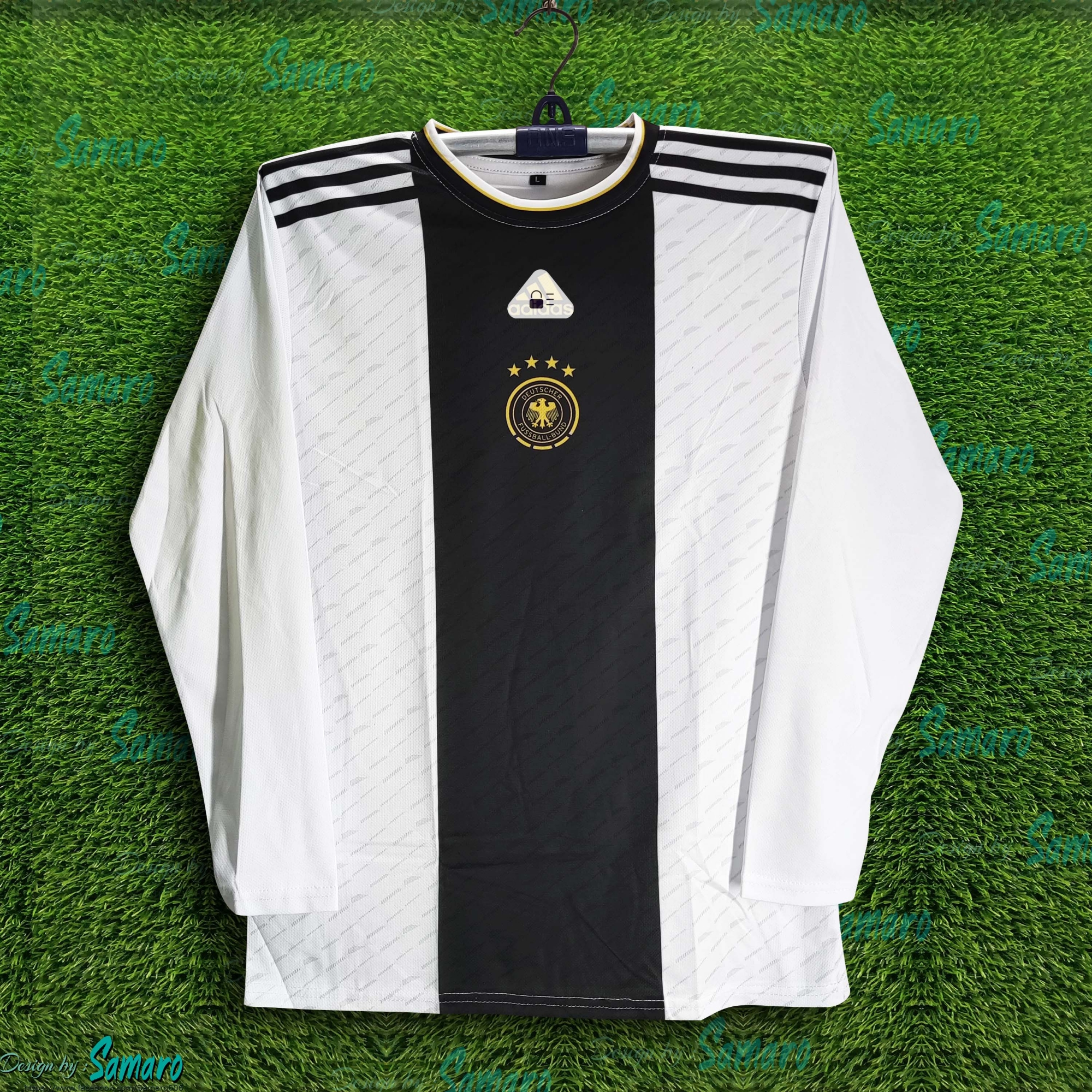 Picture of Germany World Cup Football Jersey For Men - Long Sleeve T Shirt - Germany Football Jersey