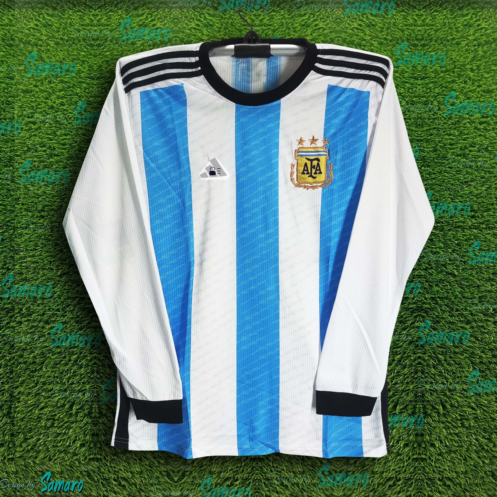 Picture of Argentina World Cup Jersey - Full Sleeve Thai Premium Football Jersey For Men - Argentina Jersey 2025/26