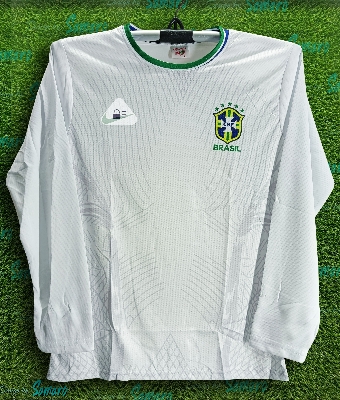 Picture of Brazil Full Sleeve Football Jersey For Man - Brazil T Shirt For Man - Brazil Jersey 2024