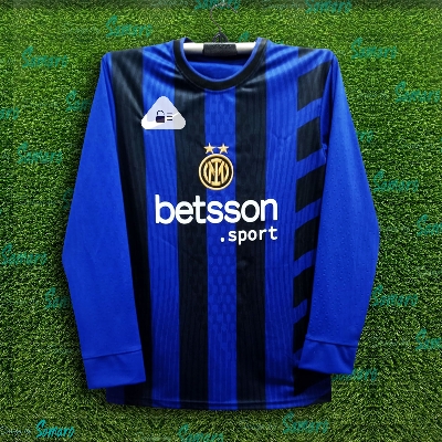 Picture of Inter Milan Full Sleeve Football Jersey For Men - Inter Milan Long Sleeve T Shirt - Inter Milan Jersey 2025/26