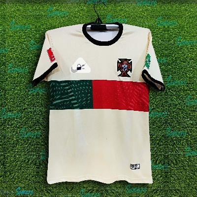 Picture of Portugal Short Sleeve Football Jersey For Men - Half Sleeve T Shirt - Portugal Jersey