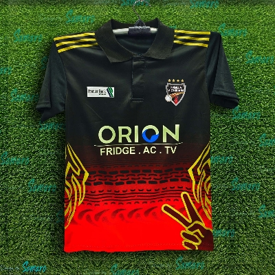 Picture of Cumilla Victorians Short Sleeve Collar Polo BPL Jersey For Man - BPL Cricket Jersey - Comilla Jersey 2024-2025