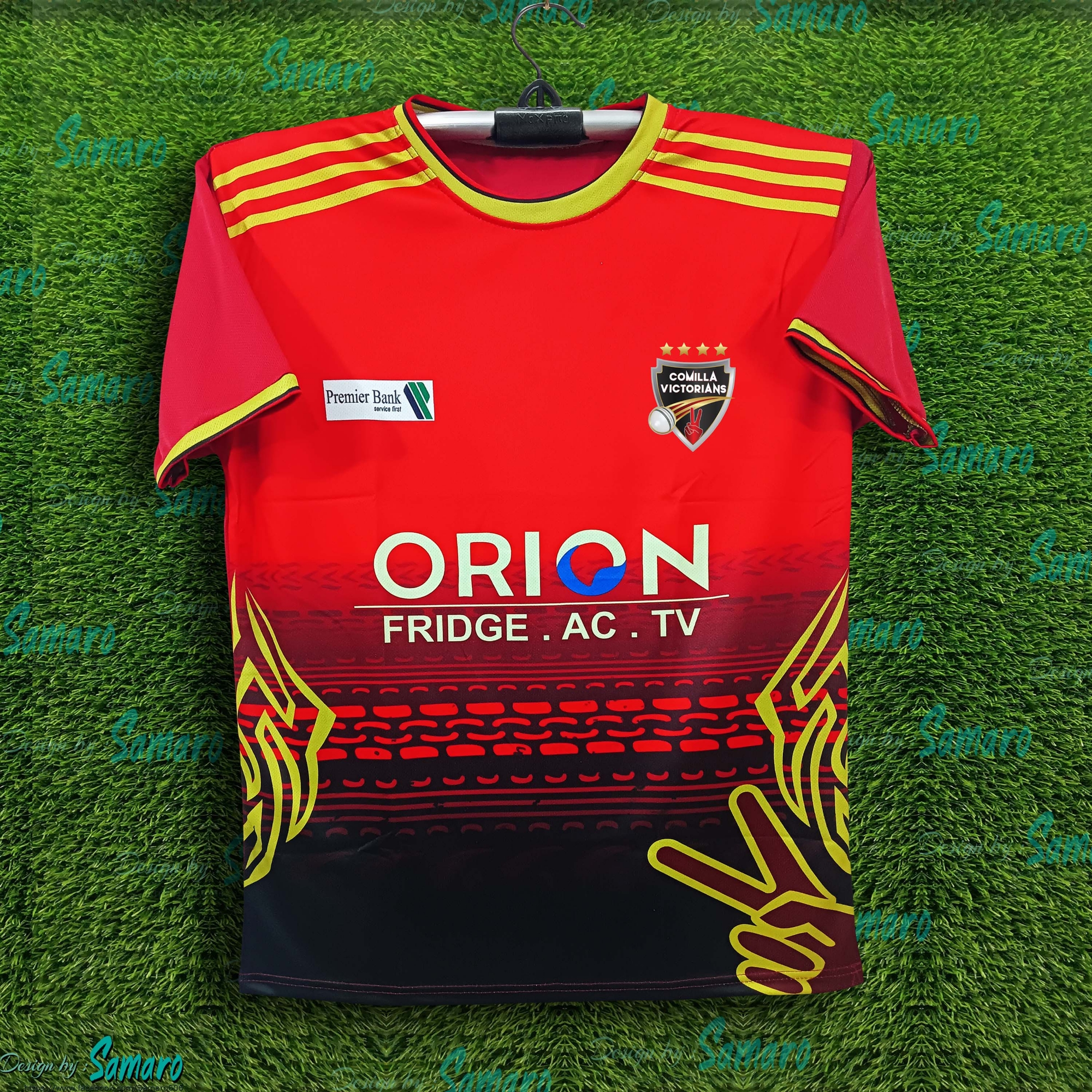 Picture of Cumilla Victorians Short Sleeve BPL Jersey For Men - BPL Jersey - Comilla Jersey 2024-2025