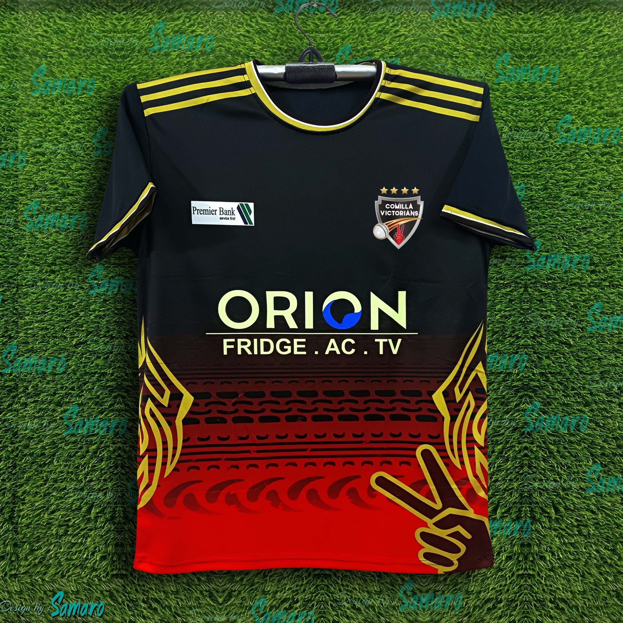 Picture of Cumilla Victorians Short Sleeve BPL Jersey For Men - BPL Jersey - Comilla Jersey 2024-2025