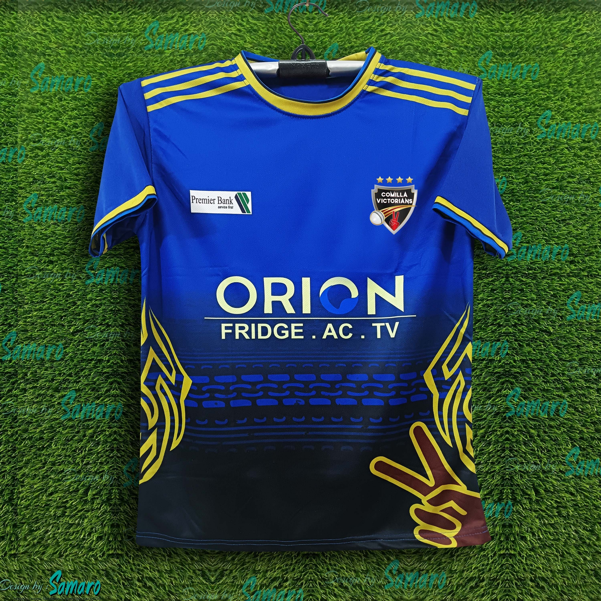 Picture of Cumilla Victorians Short Sleeve BPL Jersey For Men - BPL Jersey - Comilla Jersey 2024-2025