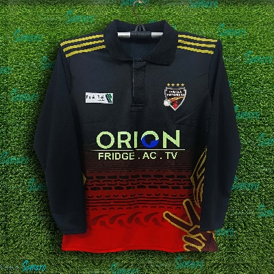 Picture of Cumilla Victorians Full Sleeve Polo PBL Jersey For Man - BPL Cricket Jersey - Comilla Jersey 2024-2025