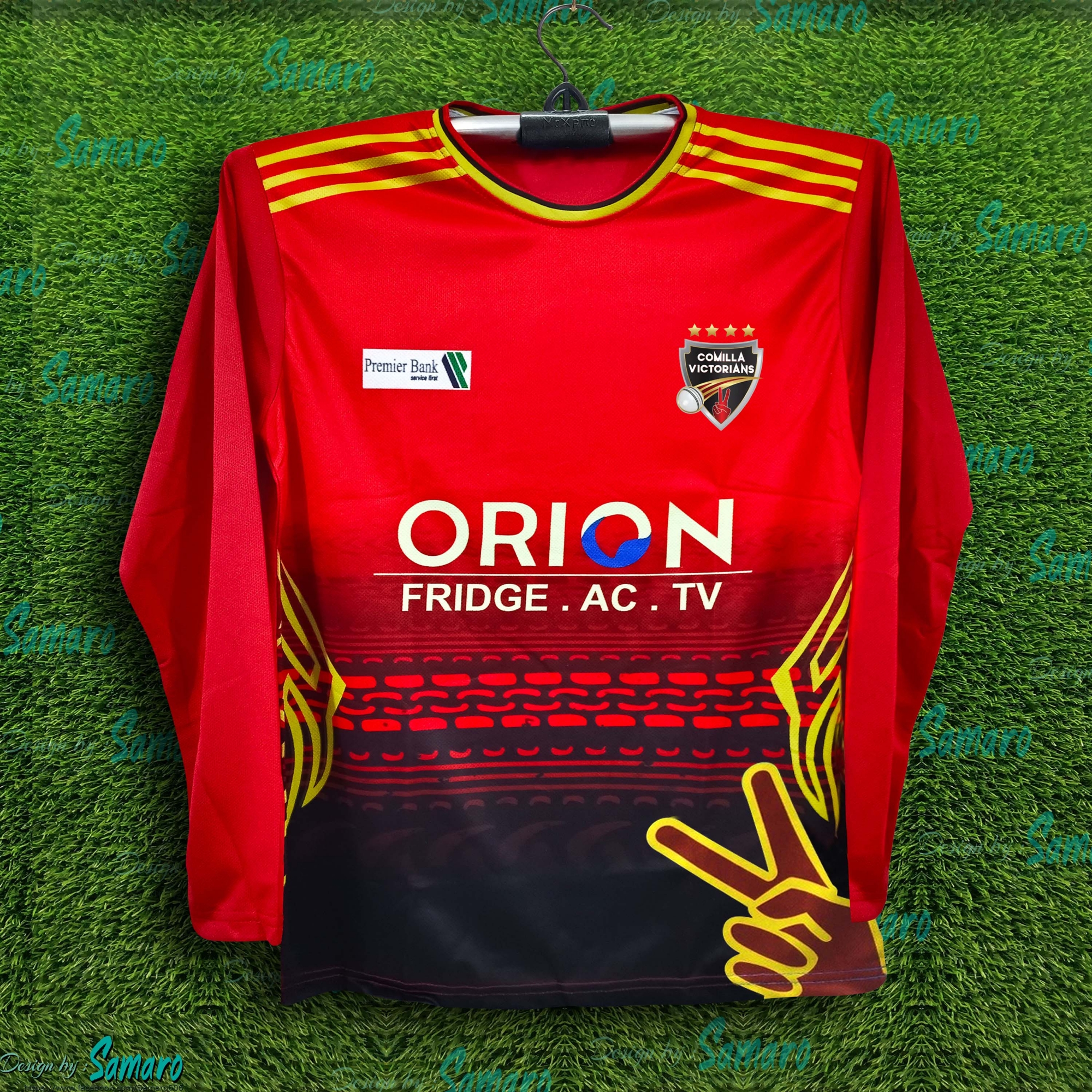 Picture of Cumilla Victorians Full Sleeve BPL Jersey For Men - BPL Jersey - Comilla Jersey 2024-2025