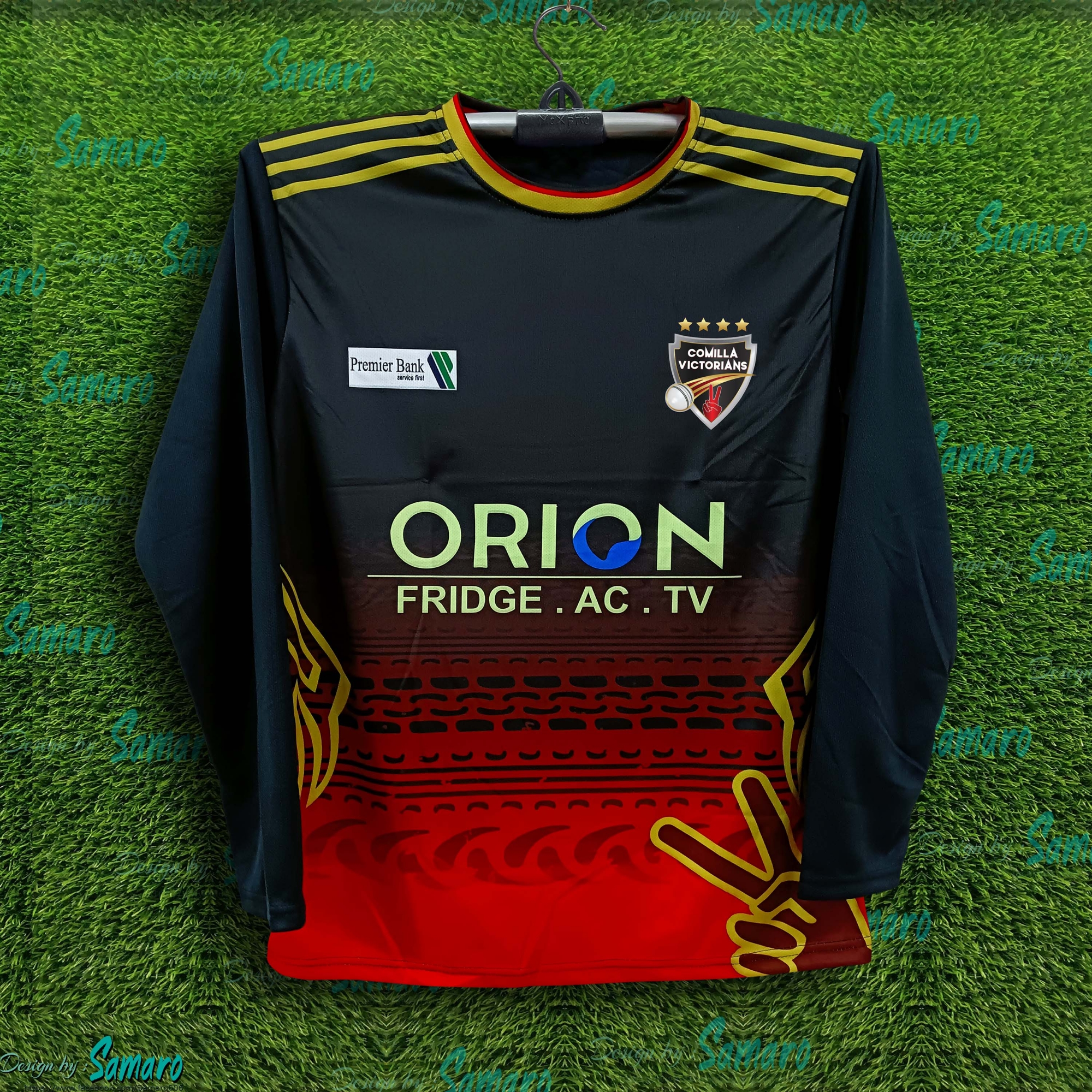 Picture of Cumilla Victorians Full Sleeve BPL Jersey For Men - BPL Jersey - Comilla Jersey 2024-2025
