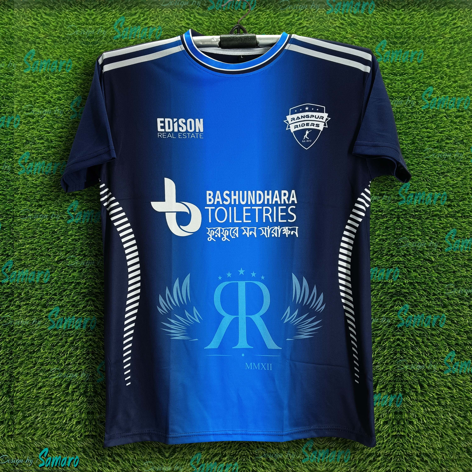 Picture of Rangpur Rangers Short Sleeve BPL Jersey For Men - BPL Jersey -  Rangpur Jersey 2024-25