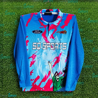 Picture of Chittagong Kings Full Sleeve Polo Cricket Jersey For Man - BPL Long Sleeve T Shirt - Chittagong Jersey 2025-26