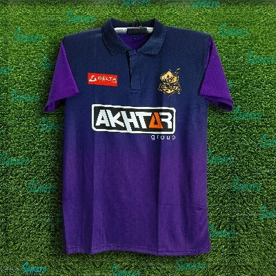 Picture of Chattogram Challengers Short Sleeve Polo Cricket Jersey For Men - BPL Half Sleeve Polo Jersey - Chattogram Jersey 2025