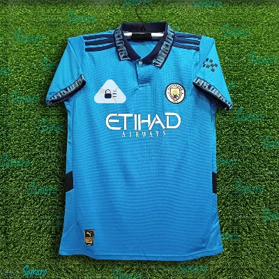 Picture of Manchester City Thai Premium Jersey For Man - Half Sleeve Polo - Manchester City Football Jersey 2025-26