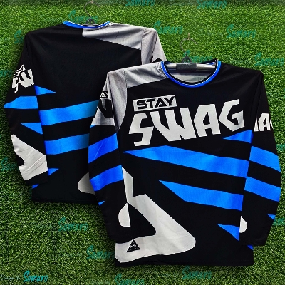 Picture of SWAG Full Sleeve Bike Jersey For Men - Stay SWAG Premium Jersey - SWAG Bike Jersey