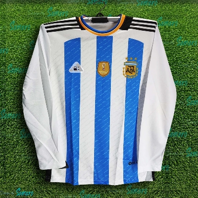 Picture of Argentina World Cup Jersey -  Argentina Full Sleeve Jersey For Men - Argentina Jersey 2024-2025