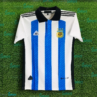 Picture of Argentina World Cup Polo Jersey - Short Sleeve Jersey For Men - Argentina Jersey 2024-2025