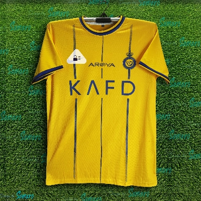 Picture of Al-Nassr Short Sleeve Football Jersey For Men - Al-Nassr T Shirt - Al Nassr Jersey